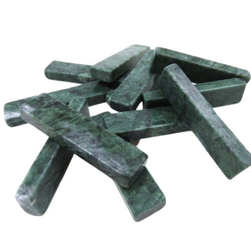 Baguettes en marbre Vert fleuri