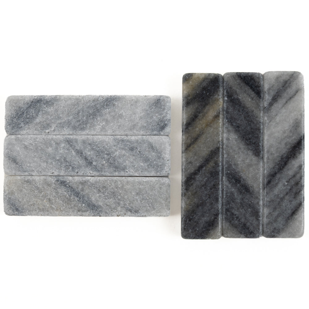 Baguettes en marbre Gris Nuage