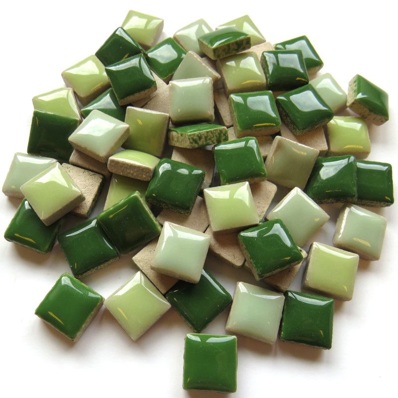 Ceramic 12mm Green Mix
