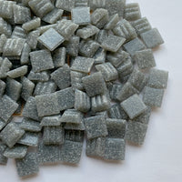 Glasmosaik 10mm Isvit (lös) 