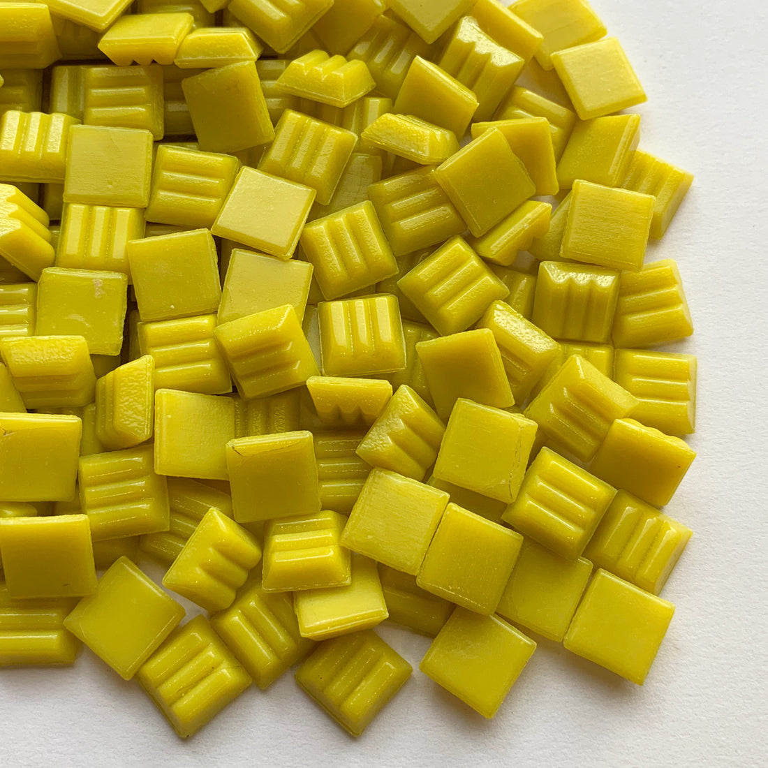 Glasmosaik 10 mm Citron