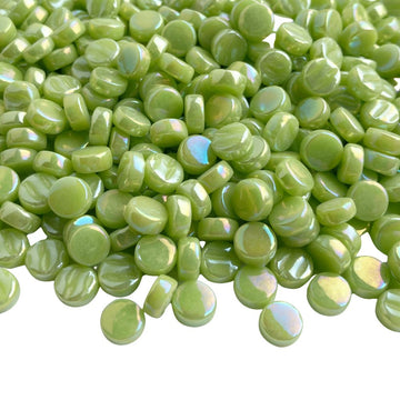 Mini-Runden Perle 8mm Grün