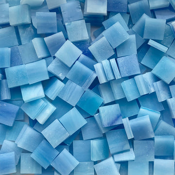 Glacier Tiffany Glass Mosaic 10mm Caribbean