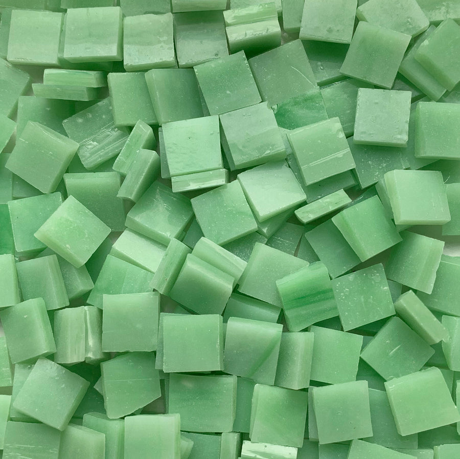 Glacier Tiffany Glass Mosaic 10mm Melon
