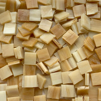 Glasmosaik Tiffany-Glas 10mm  Kastanie