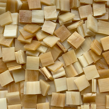 Glacier Tiffany Glass Mosaic 10mm Chestnut