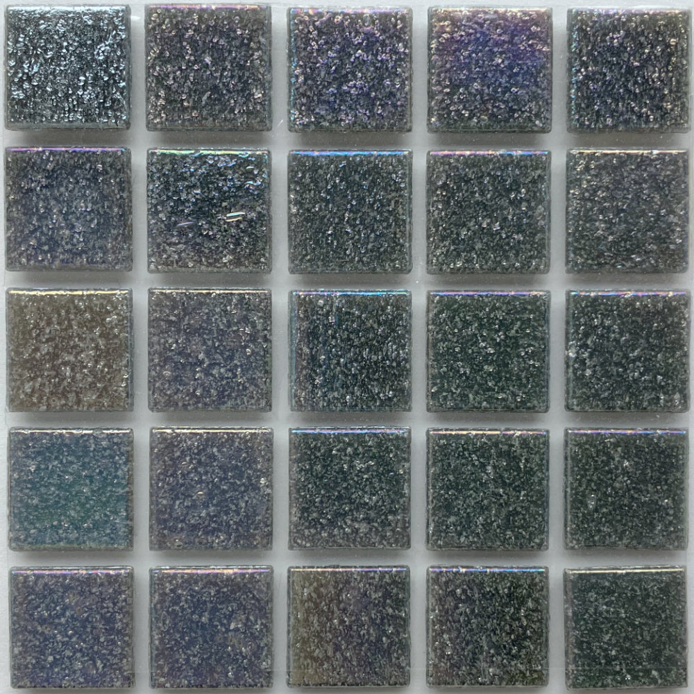 Iridescent Glass Mosaic 20mm  Spume