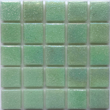 Pâtes De Verre Irisées 20mm Vert Pousse