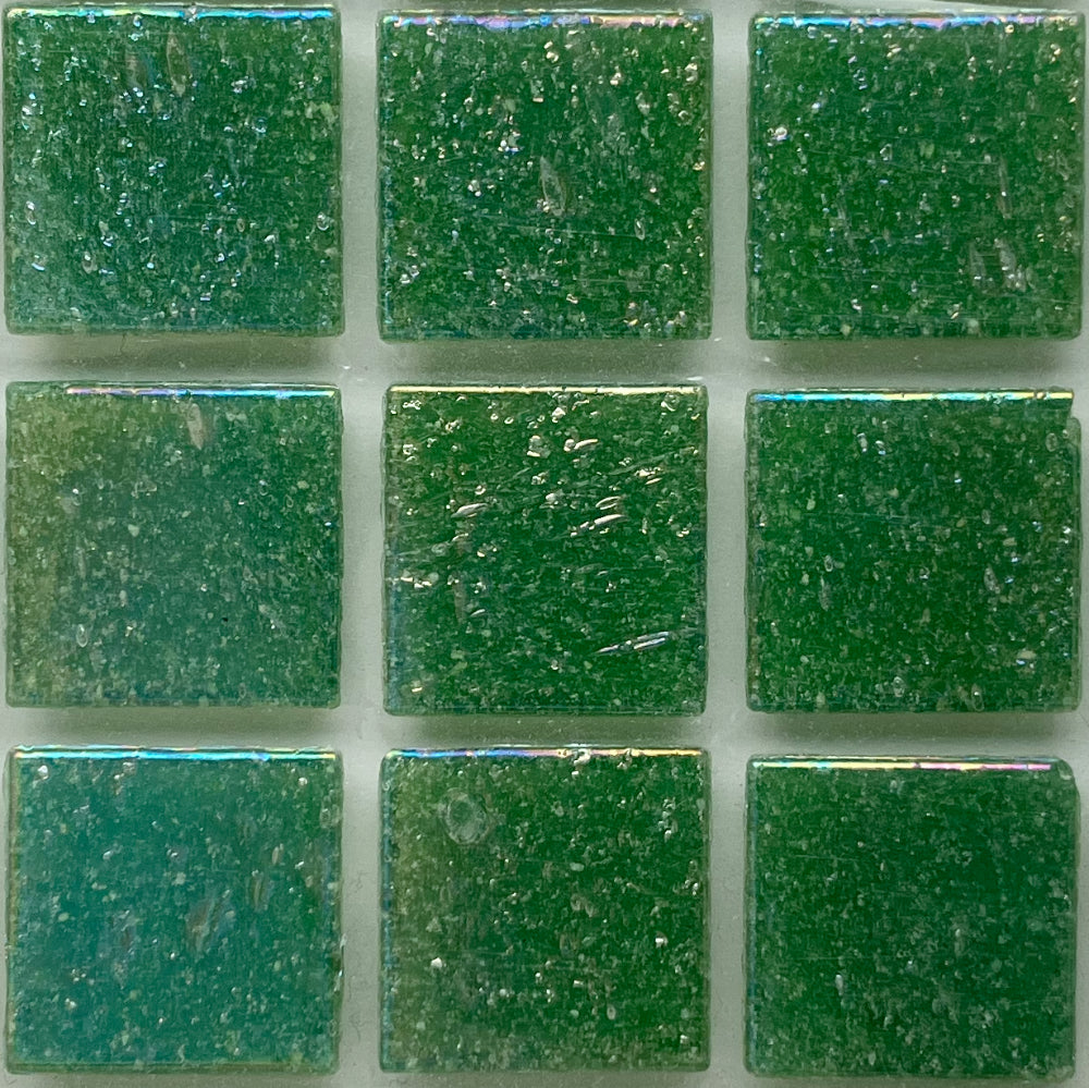 Iridescent Glass Mosaic 20mm  Lush