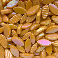 Petals  Iridised Amber