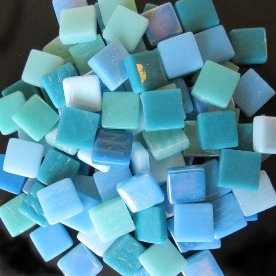 Ottoman 12mm Mélange Turquoise