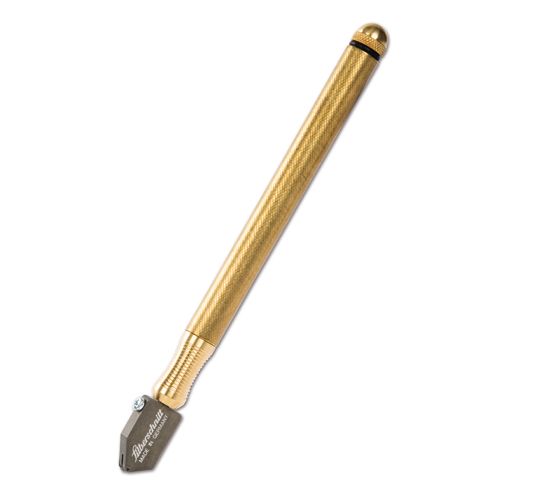 Brass Handle: Oil Filled Glass Cutter