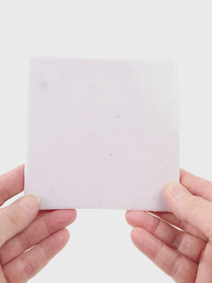 Video showing Morasutti Smalti mosaic tile – pink – 11.5 x 11.5 cm, rotated to show full tile