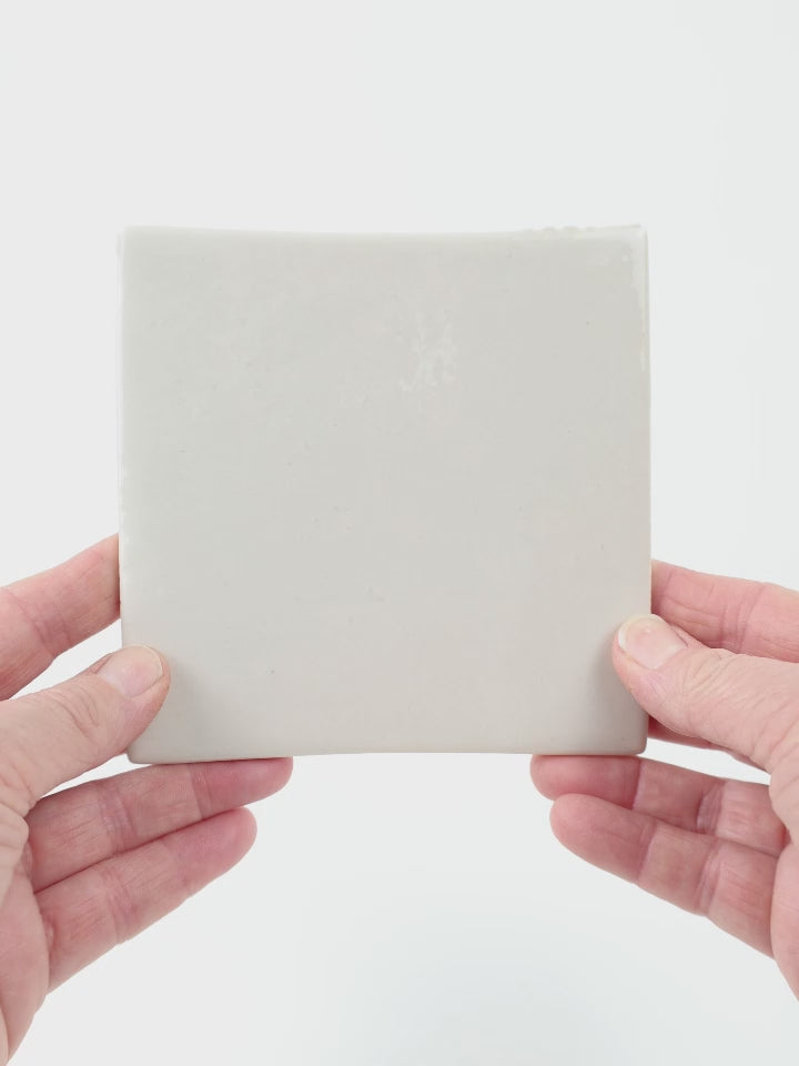 Video showing Morasutti Smalti mosaic tile – taupe – 11.5 x 11.5 cm, rotated to show full tile