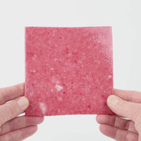 Video showing Morasutti Smalti mosaic tile – coral – 11.5 x 11.5 cm, rotated to show full tile