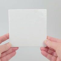 Video showing Morasutti Smalti mosaic tile – white – 11.5 x 11.5 cm, rotated to show full tile