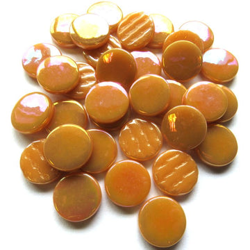 Rounds Pearlised 18mm   Toffee