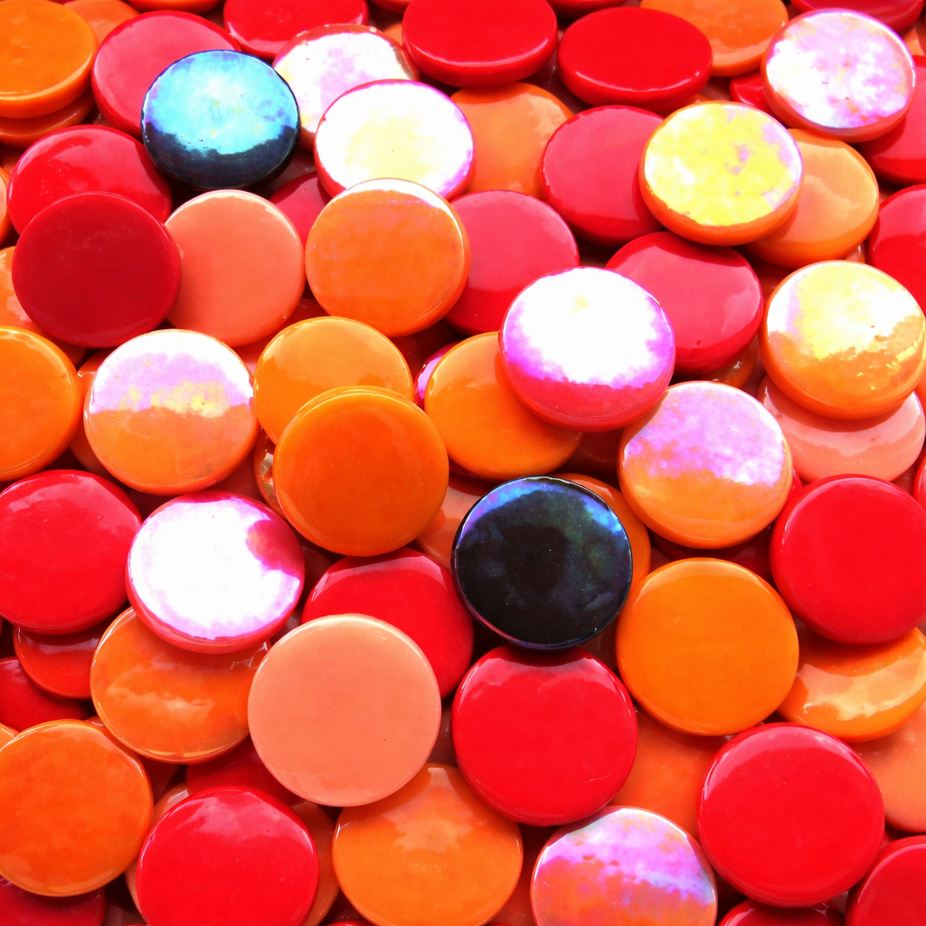 Rounds 18mm  Red Mix