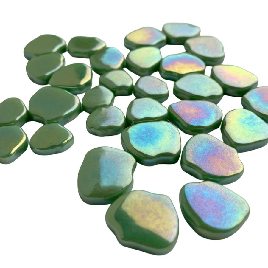 Sakura Blossom Perle Wiese Grün 