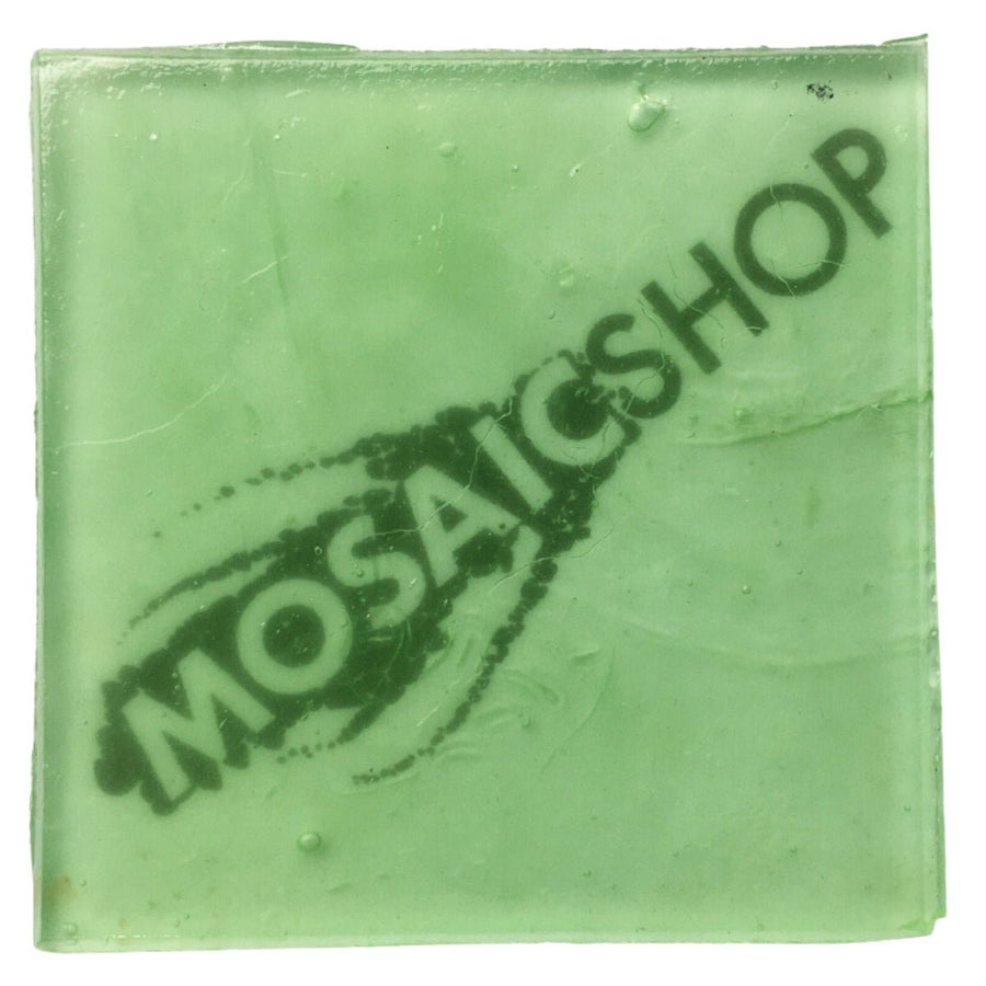 Verre Mosaique - glass mosaic -Glasmosaik-glasmozaïek-Albertini Glas Pistache - mosaicshop