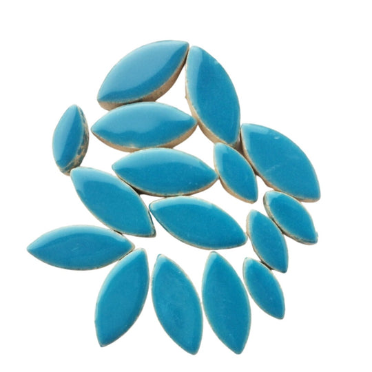 Ceramic Petals  Blue