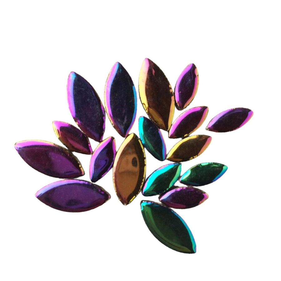 Verre Mosaique - glass mosaic -Glasmosaik-glasmozaïek-Bloemblaadjes Disco - mosaicshop