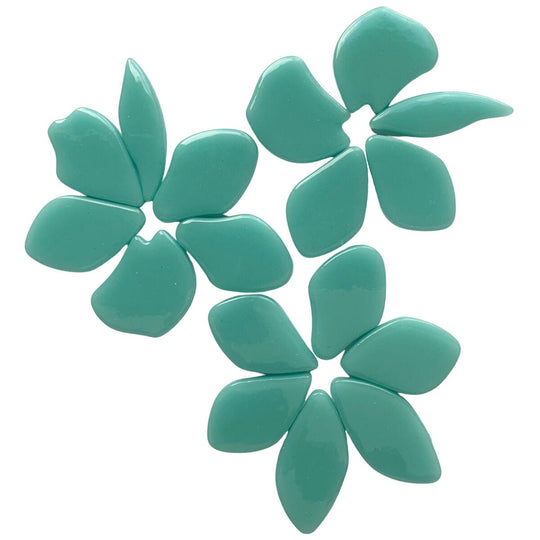 Fallen Petals Pale Teal