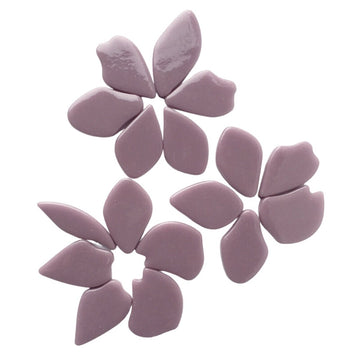 Verre Mosaique - glass mosaic -Glasmosaik-glasmozaïek-Bloemblaadjes Glas Lila - mosaicshop