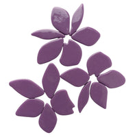 Verre Mosaique - glass mosaic -Glasmosaik-glasmozaïek-Bloemblaadjes Glas Magenta - mosaicshop