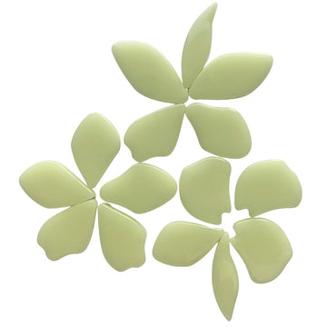 Verre Mosaique - glass mosaic -Glasmosaik-glasmozaïek-Bloemblaadjes Glas Pollen - mosaicshop