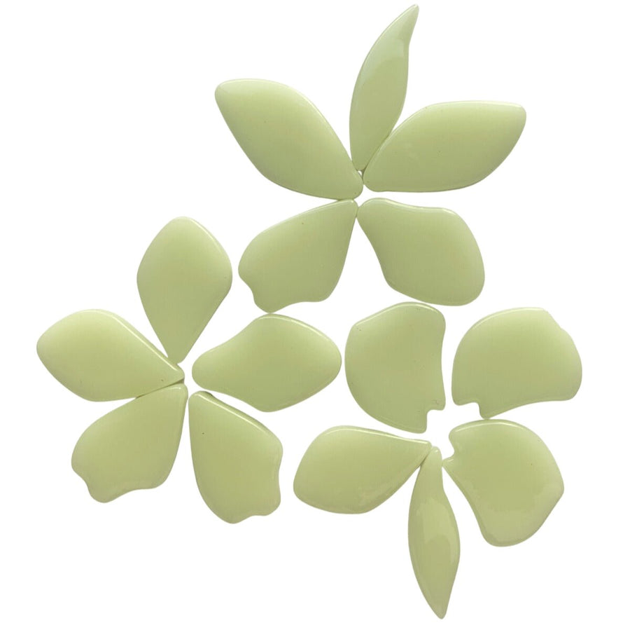 Verre Mosaique - glass mosaic -Glasmosaik-glasmozaïek-Bloemblaadjes Glas Pollen - mosaicshop