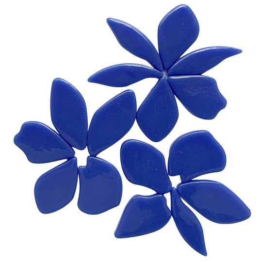 Fallen Petals Warm Blue