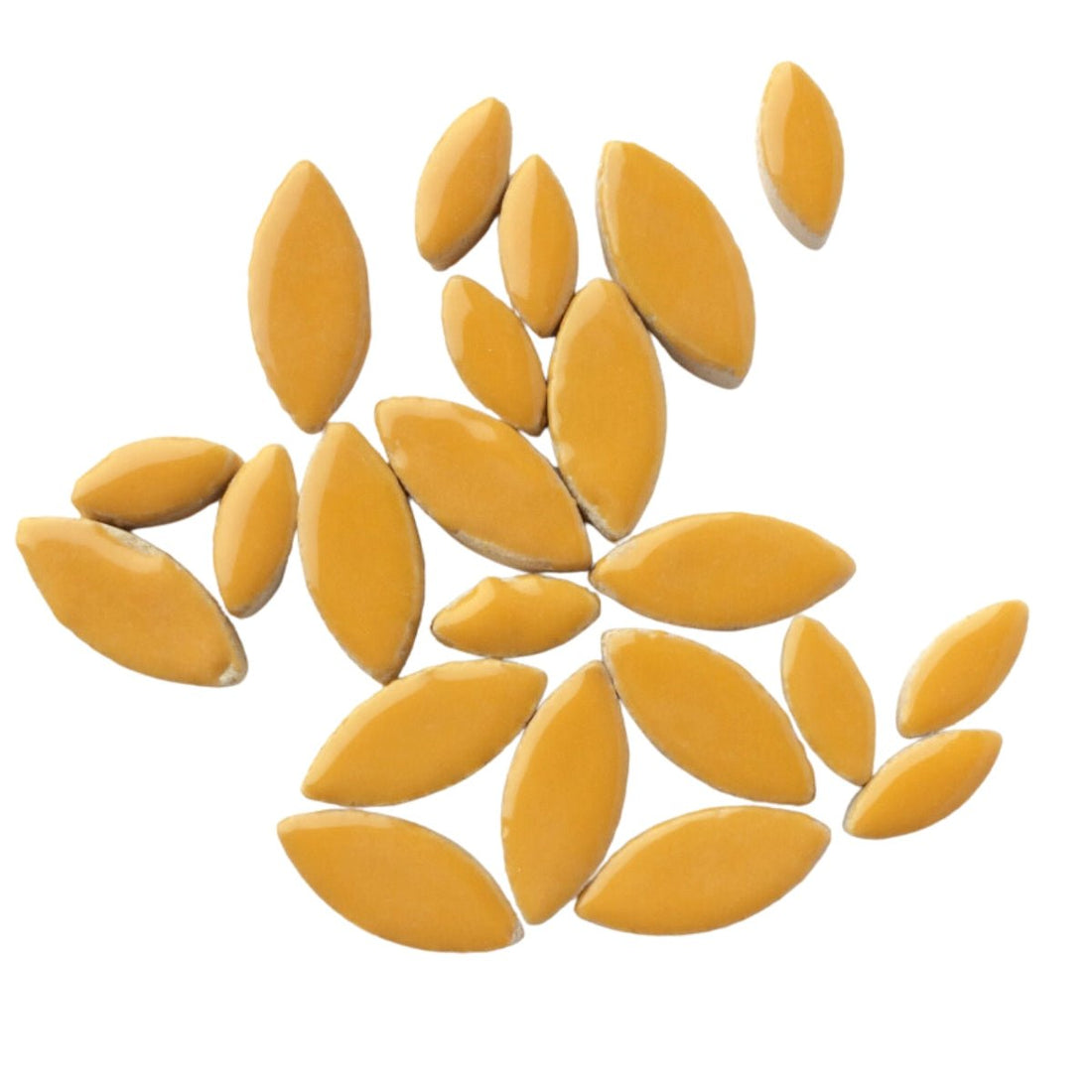 Verre Mosaique - glass mosaic -Glasmosaik-glasmozaïek-Bloemblaadjes Kerrie - mosaicshop