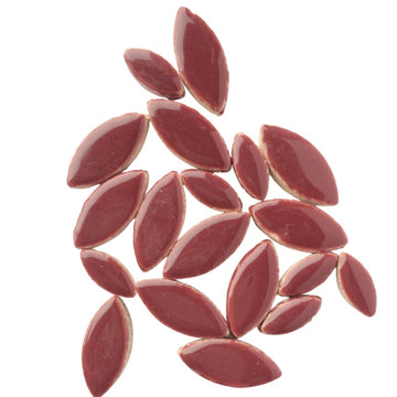 Verre Mosaique - glass mosaic -Glasmosaik-glasmozaïek-Bloemblaadjes Merlot - mosaicshop