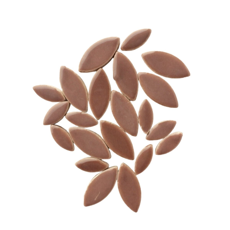 Verre Mosaique - glass mosaic -Glasmosaik-glasmozaïek-Bloemblaadjes Siena Gebrand - mosaicshop