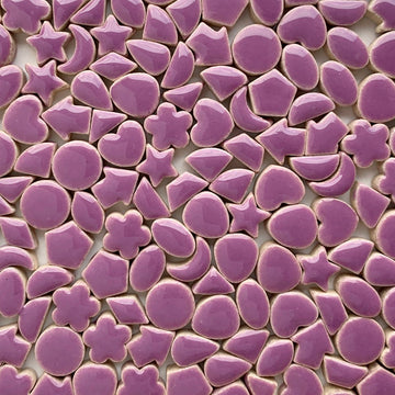 Verre Mosaique - glass mosaic -Glasmosaik-glasmozaïek-Charms Mini Paars - mosaicshop