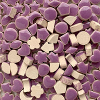 Verre Mosaique - glass mosaic -Glasmosaik-glasmozaïek-Charms Mini Paars - mosaicshop