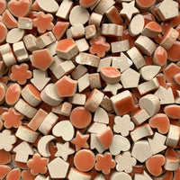 Verre Mosaique - glass mosaic -Glasmosaik-glasmozaïek-Charms Mini Zalm - mosaicshop