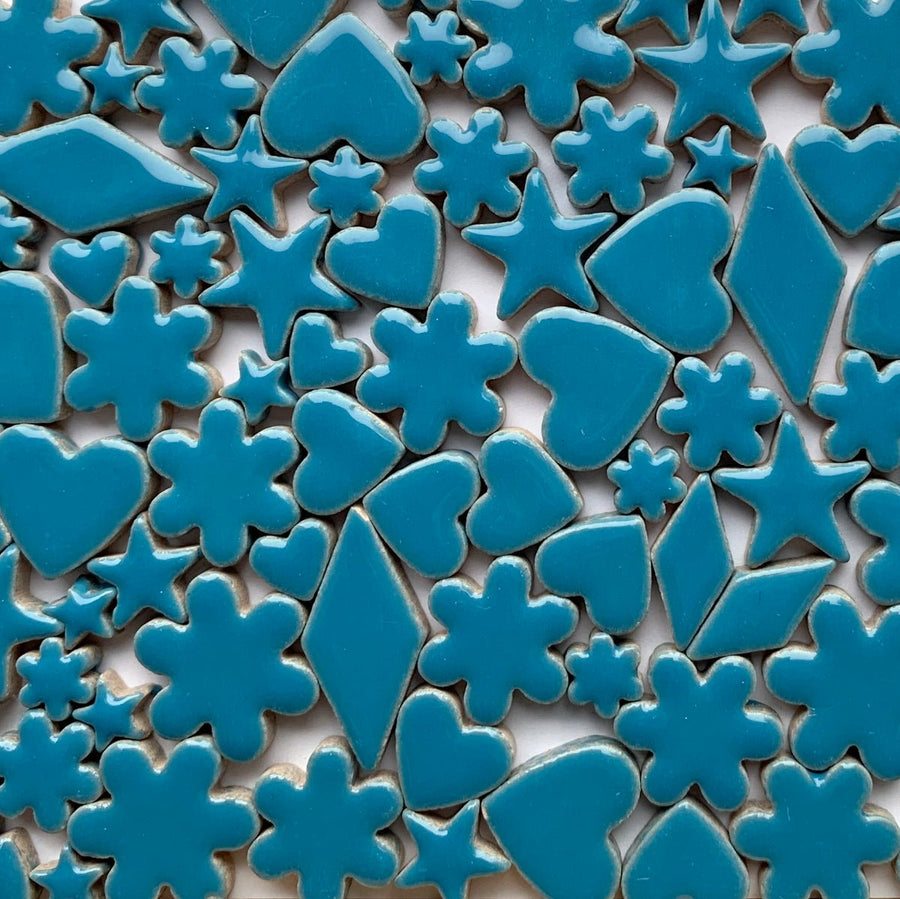 Verre Mosaique - glass mosaic -Glasmosaik-glasmozaïek-Charms Nieuw Blauw - mosaicshop