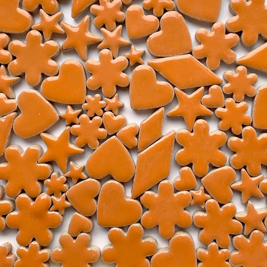 Verre Mosaique - glass mosaic -Glasmosaik-glasmozaïek-Charms Nieuw Oranje - mosaicshop