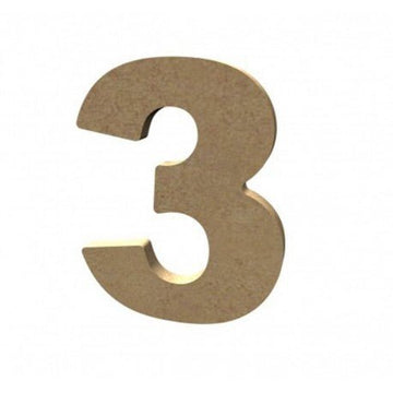 Verre Mosaique - glass mosaic -Glasmosaik-glasmozaïek-Cijfer 3 - mosaicshop