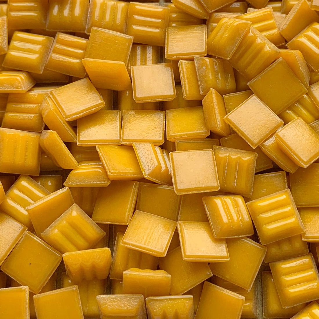 Verre Mosaique - glass mosaic -Glasmosaik-glasmozaïek-Glasmozaiek 10mm Abrikoos - mosaicshop