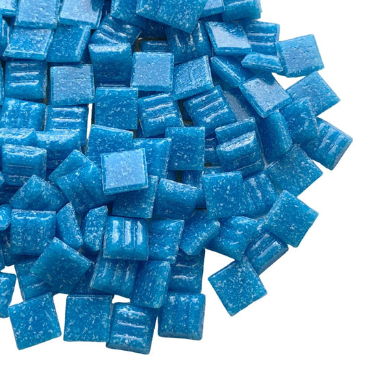 Glasmosaik 10mm  Tiefsee-Türkis