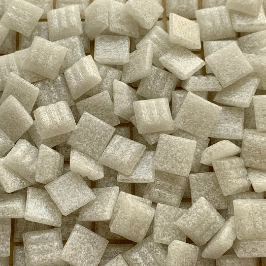 Pâtes de Verre 10mm  Gris