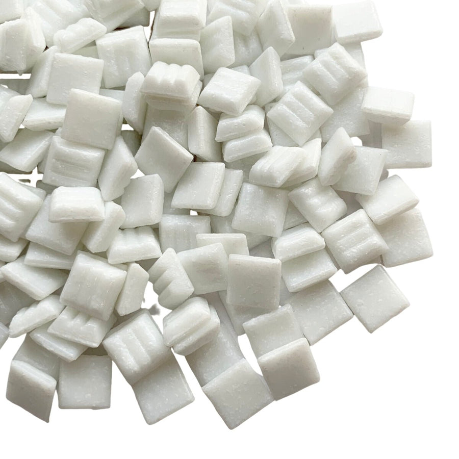 Verre Mosaique - glass mosaic -Glasmosaik-glasmozaïek-Glasmozaiek 10mm Matwit - mosaicshop