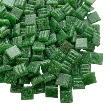 Verre Mosaique - glass mosaic -Glasmosaik-glasmozaïek-Glasmozaiek 10mm Spinazie - mosaicshop