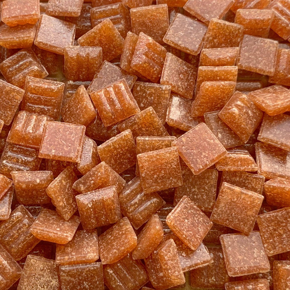 Verre Mosaique - glass mosaic -Glasmosaik-glasmozaïek-Glasmozaiek 10mm Terracotta - mosaicshop