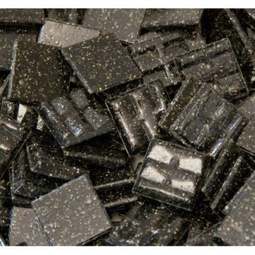 Verre Mosaique - glass mosaic -Glasmosaik-glasmozaïek-Glasmozaiek 20mm Antraciet - mosaicshop