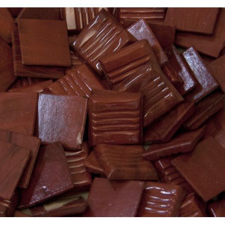Verre Mosaique - glass mosaic -Glasmosaik-glasmozaïek-Glasmozaiek 20mm Bordeaux - mosaicshop
