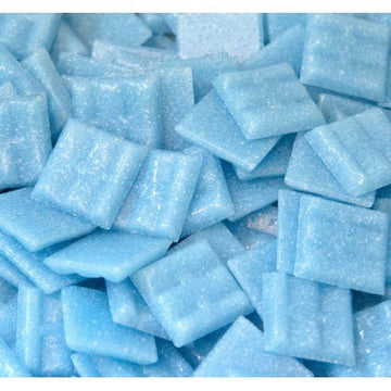 Verre Mosaique - glass mosaic -Glasmosaik-glasmozaïek-Glasmozaiek 20mm Cyaan - mosaicshop